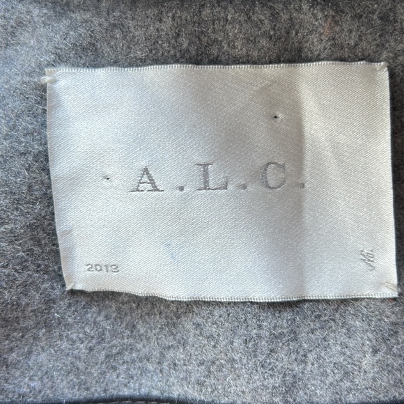 A.L.C. Wool Coat with Hood - Picture 8 of 9